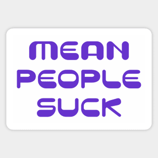 Mean People Sticker